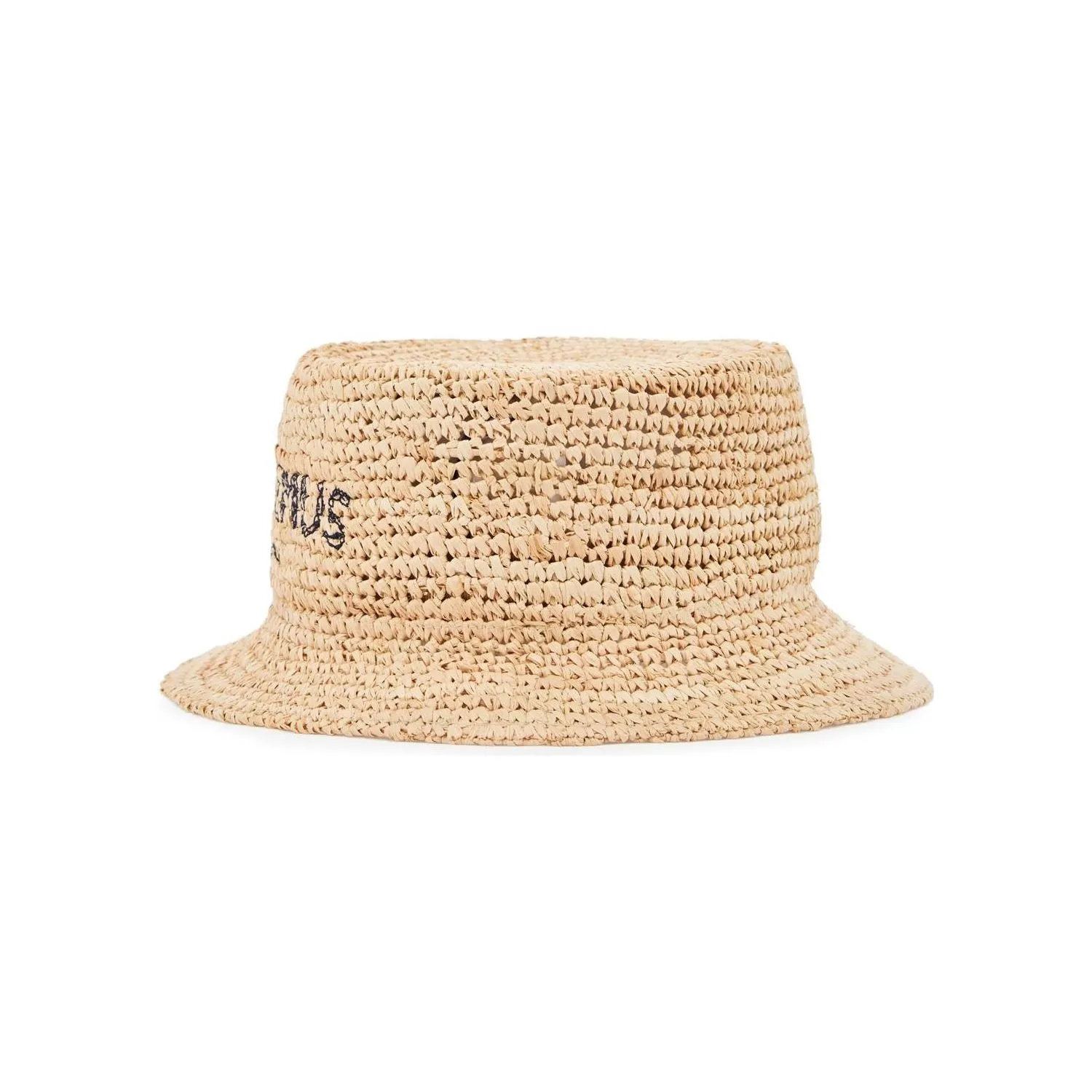 Jacquemus peach bucket hat for a stylish