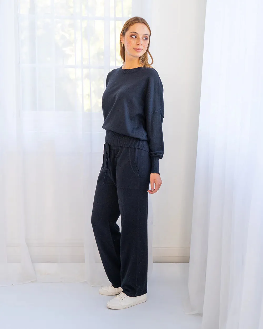 Kelsey Lounge Pant Black