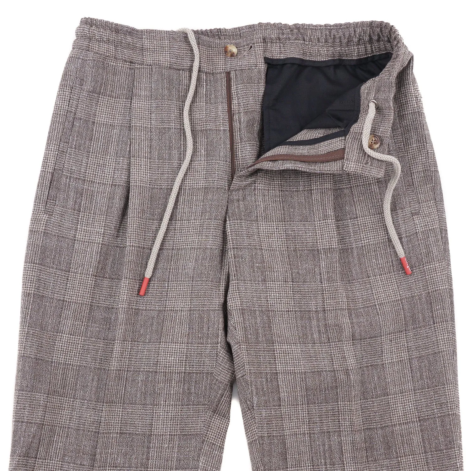 Kiton Cashmere-Blend Suit with Jogger Pants