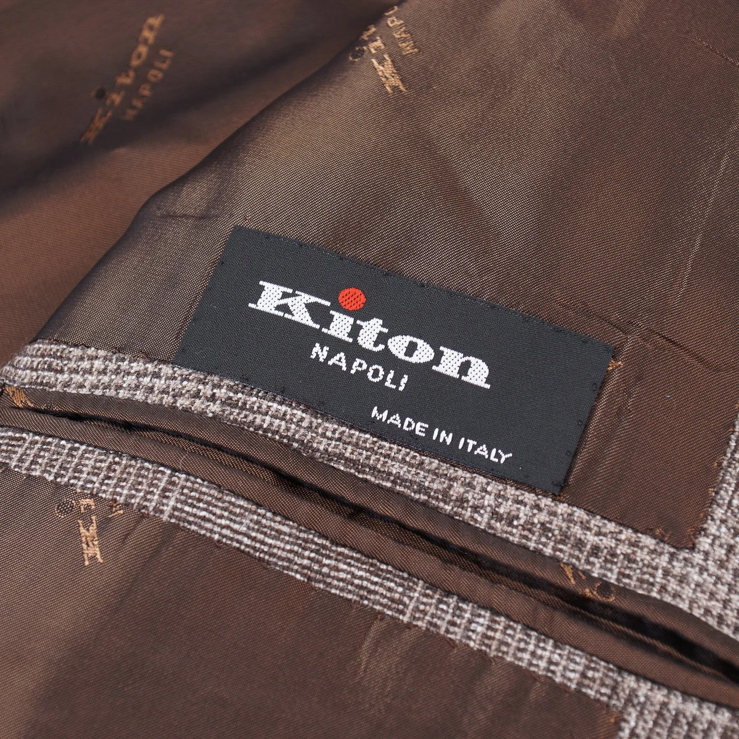 Kiton Cashmere-Blend Suit with Jogger Pants