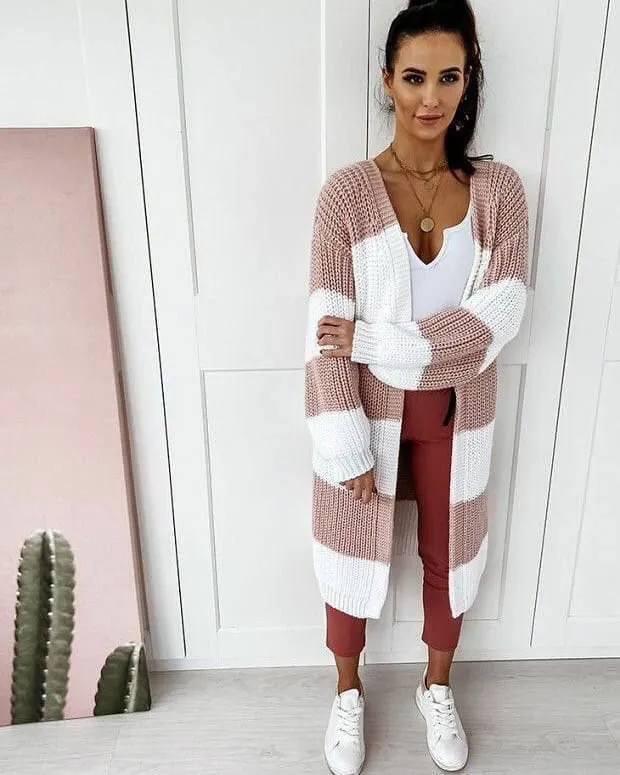 Knitted Warm Stylish Cardigan Fashion Women's Warm Clothes