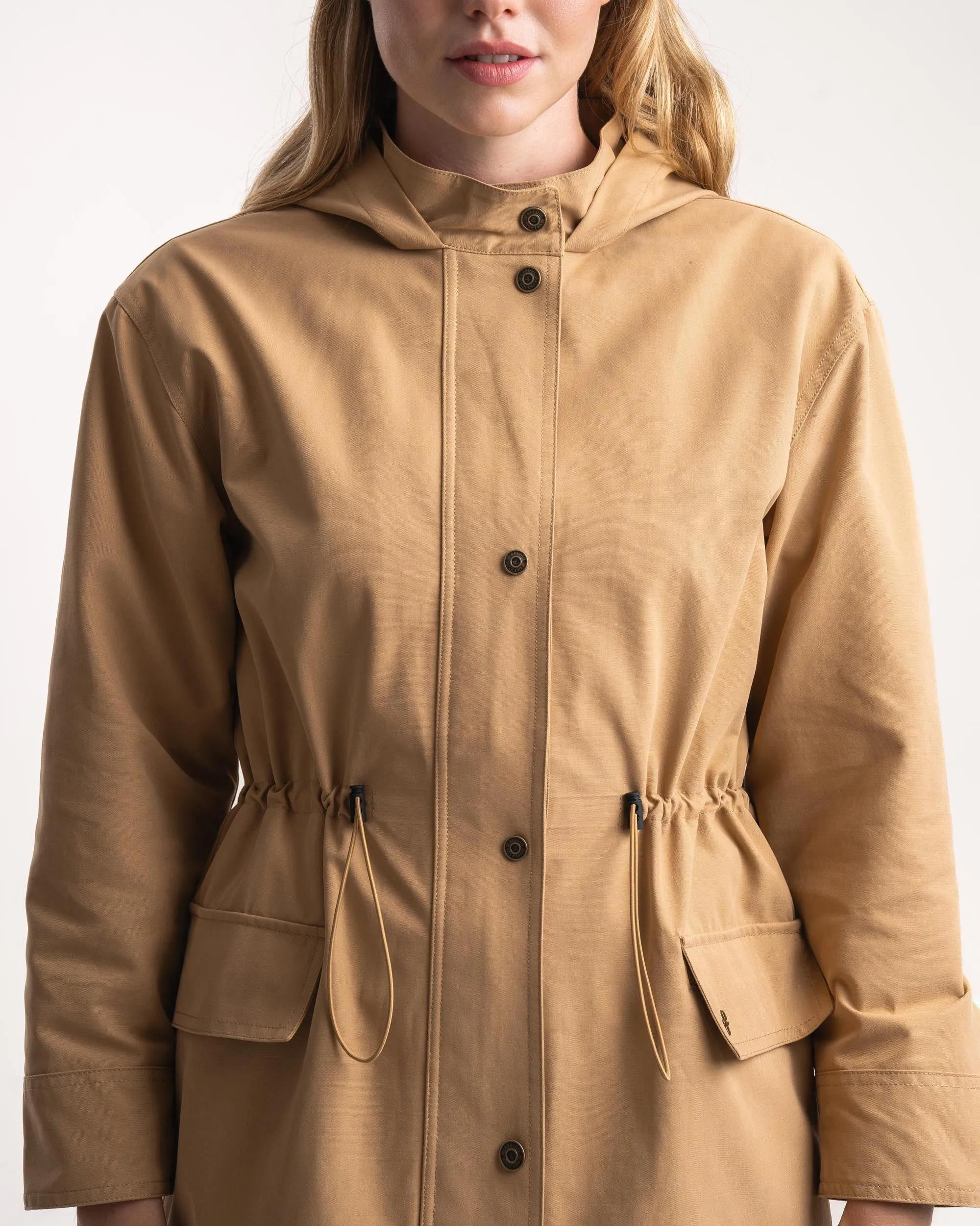 Ladies Trench Coat - Camel