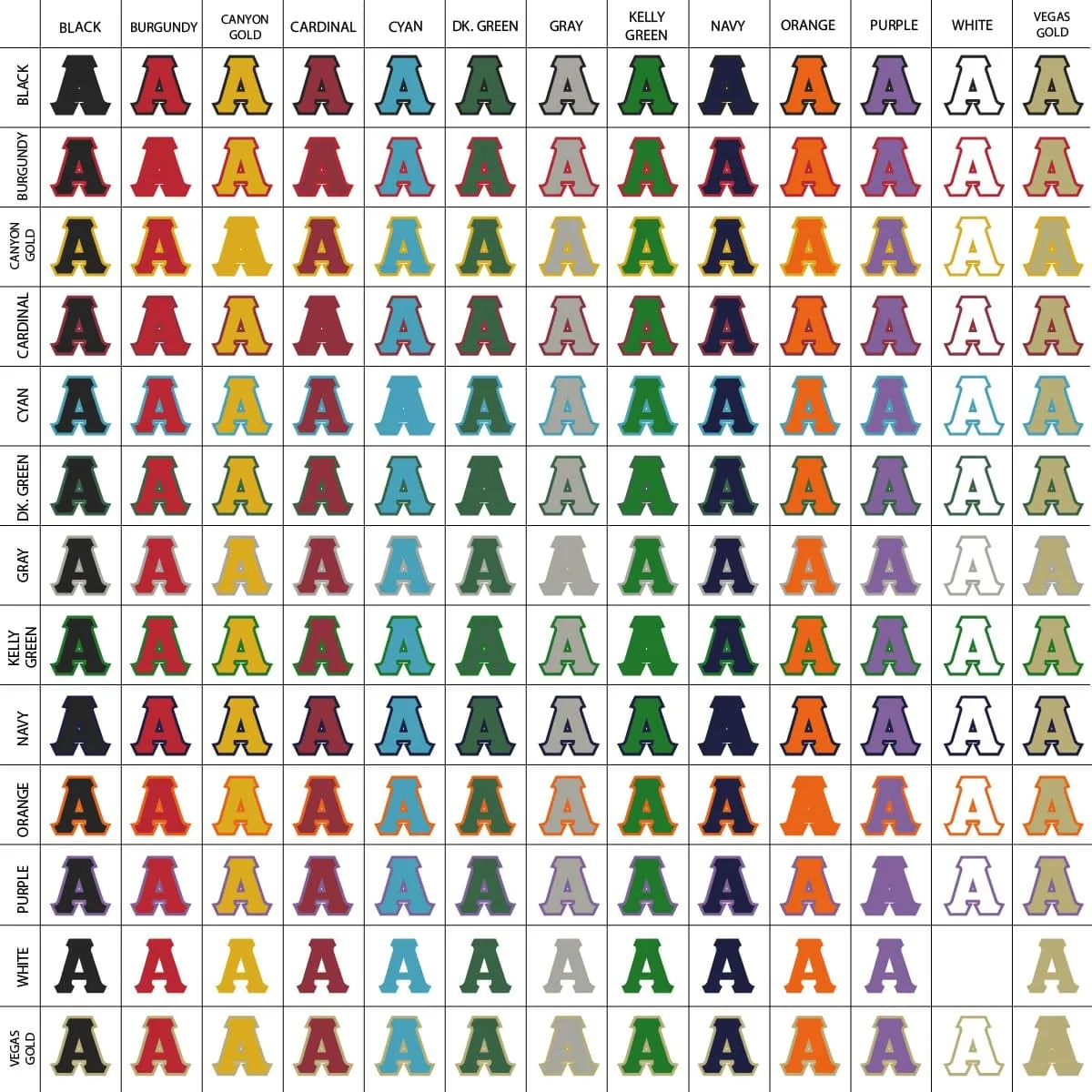 Lambda Chi Pick Your Own Colors Sewn On Hoodie