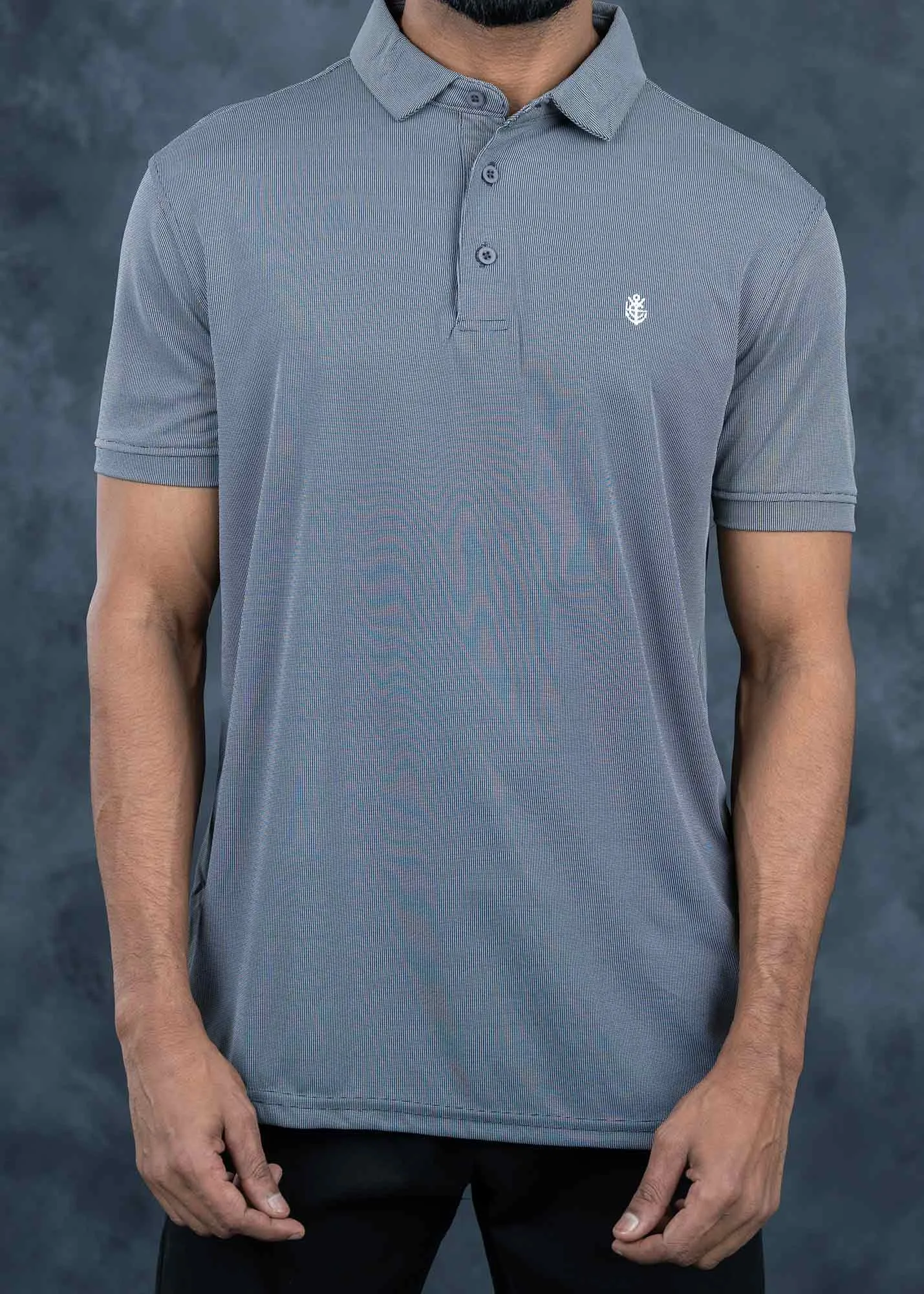 LCY | POLYCOTTON CHECKERED POLO