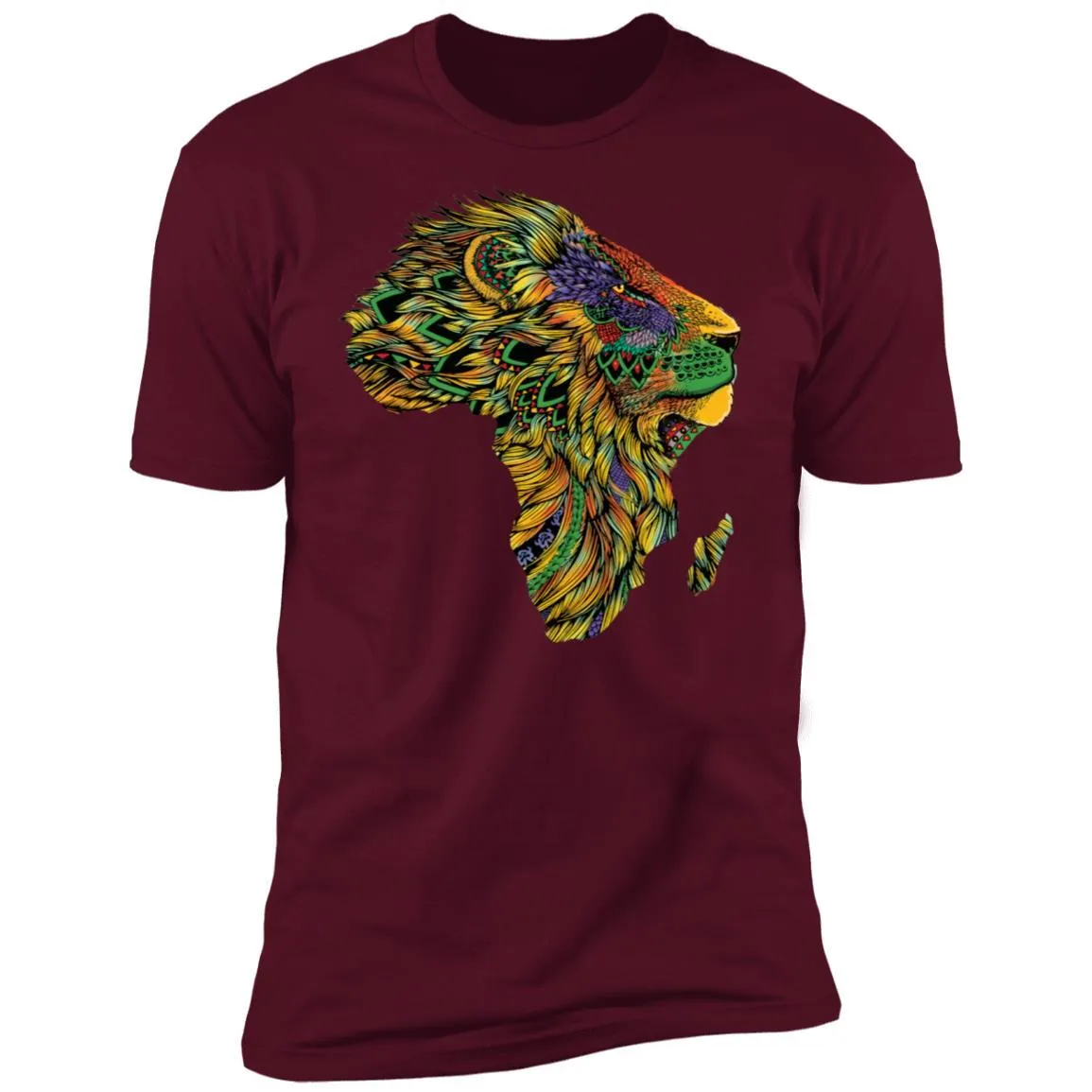 Lion African Pattern T-shirt