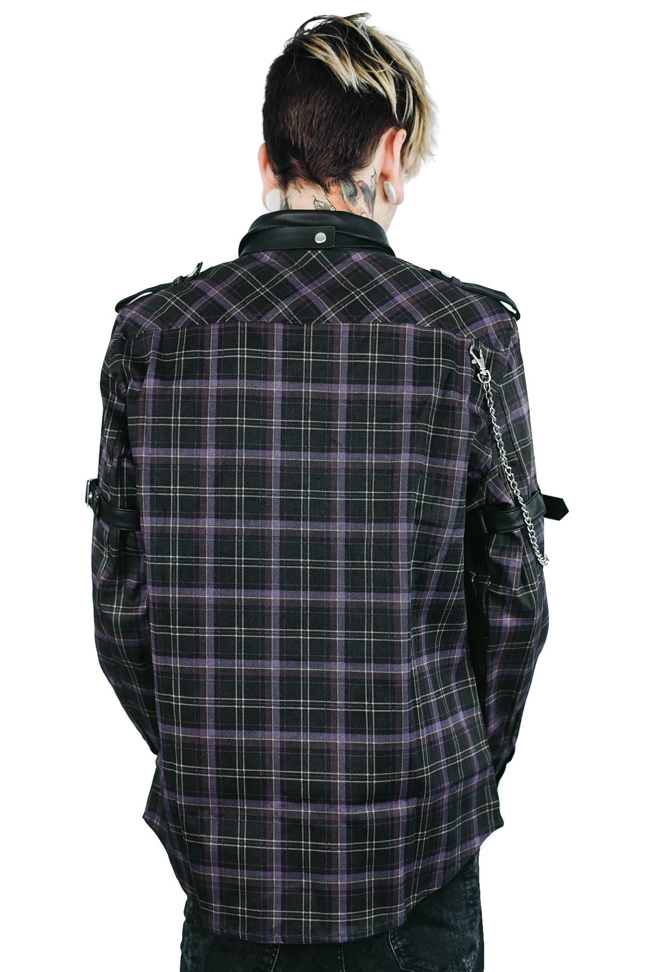 Lux Button-Up Shirt [TARTAN]