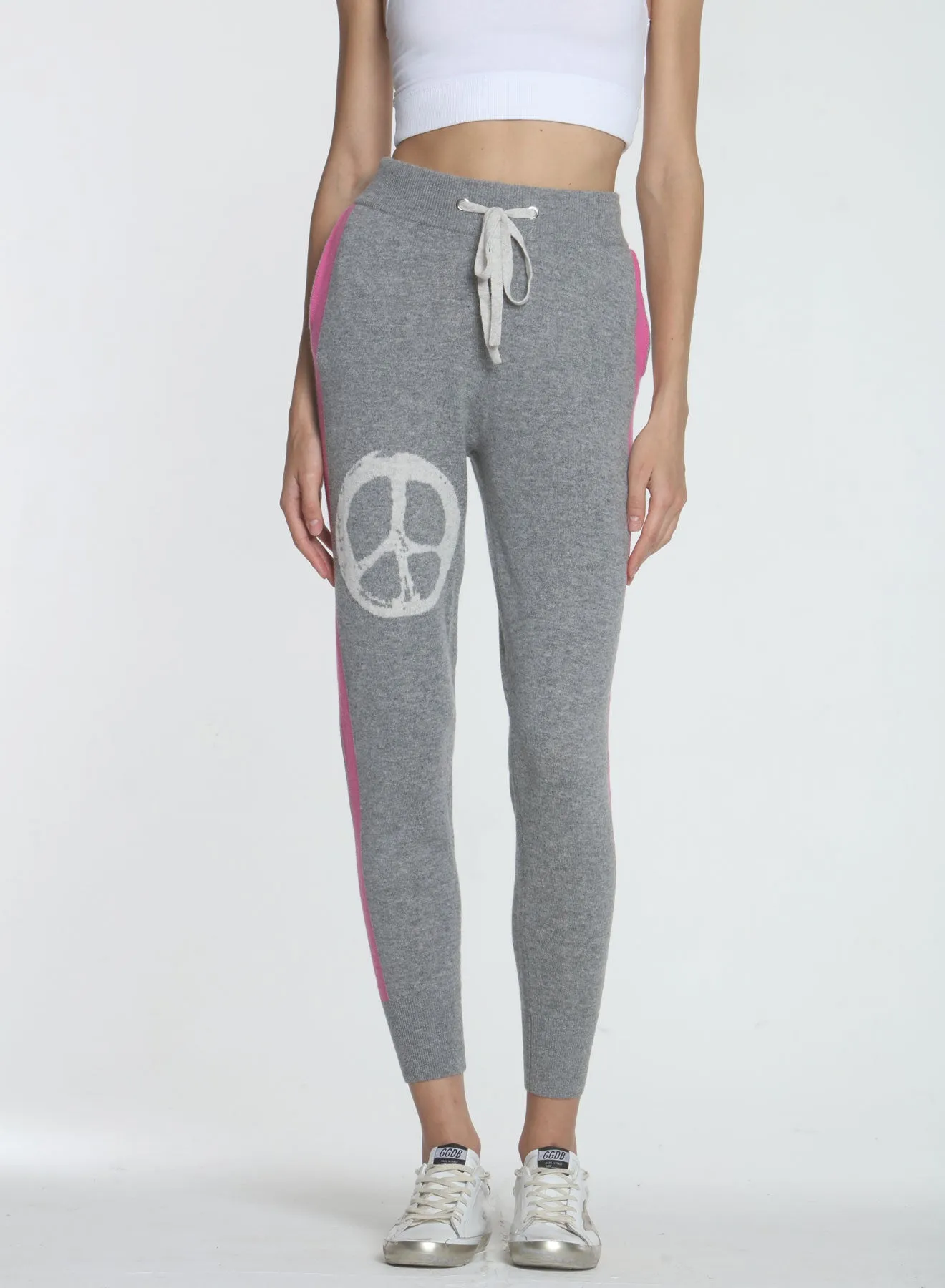 Luxe Peace Jogger - Grey