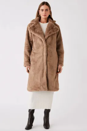 Malena Coat, Taupe