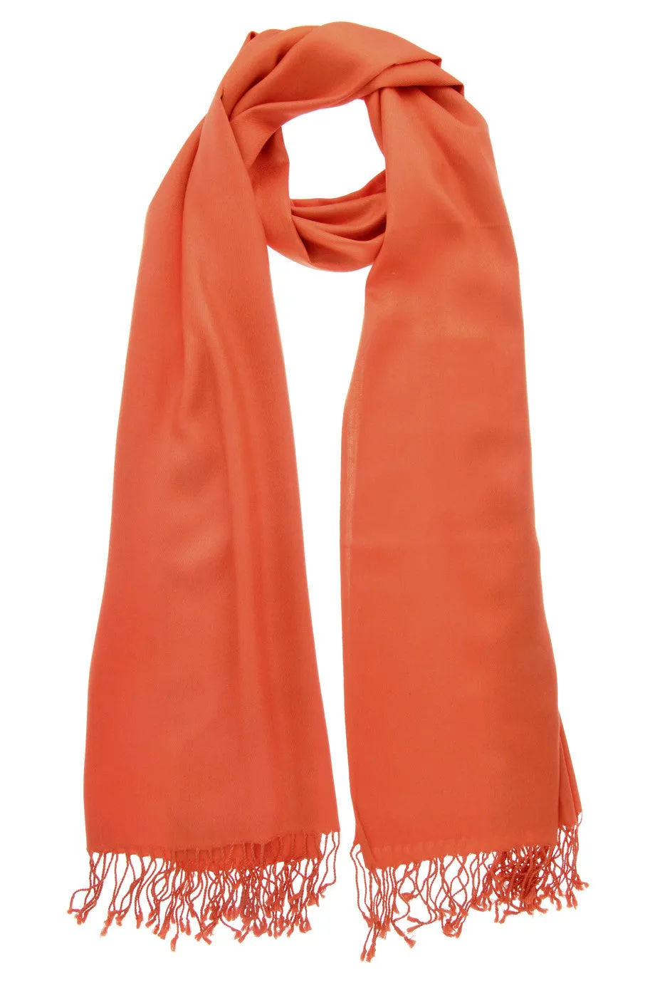 MAYA Viscose Orange Woman Scarf