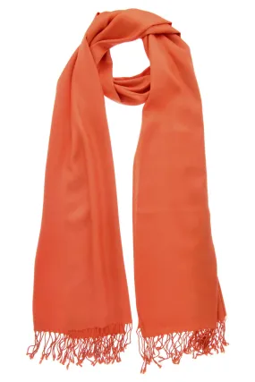 MAYA Viscose Orange Woman Scarf