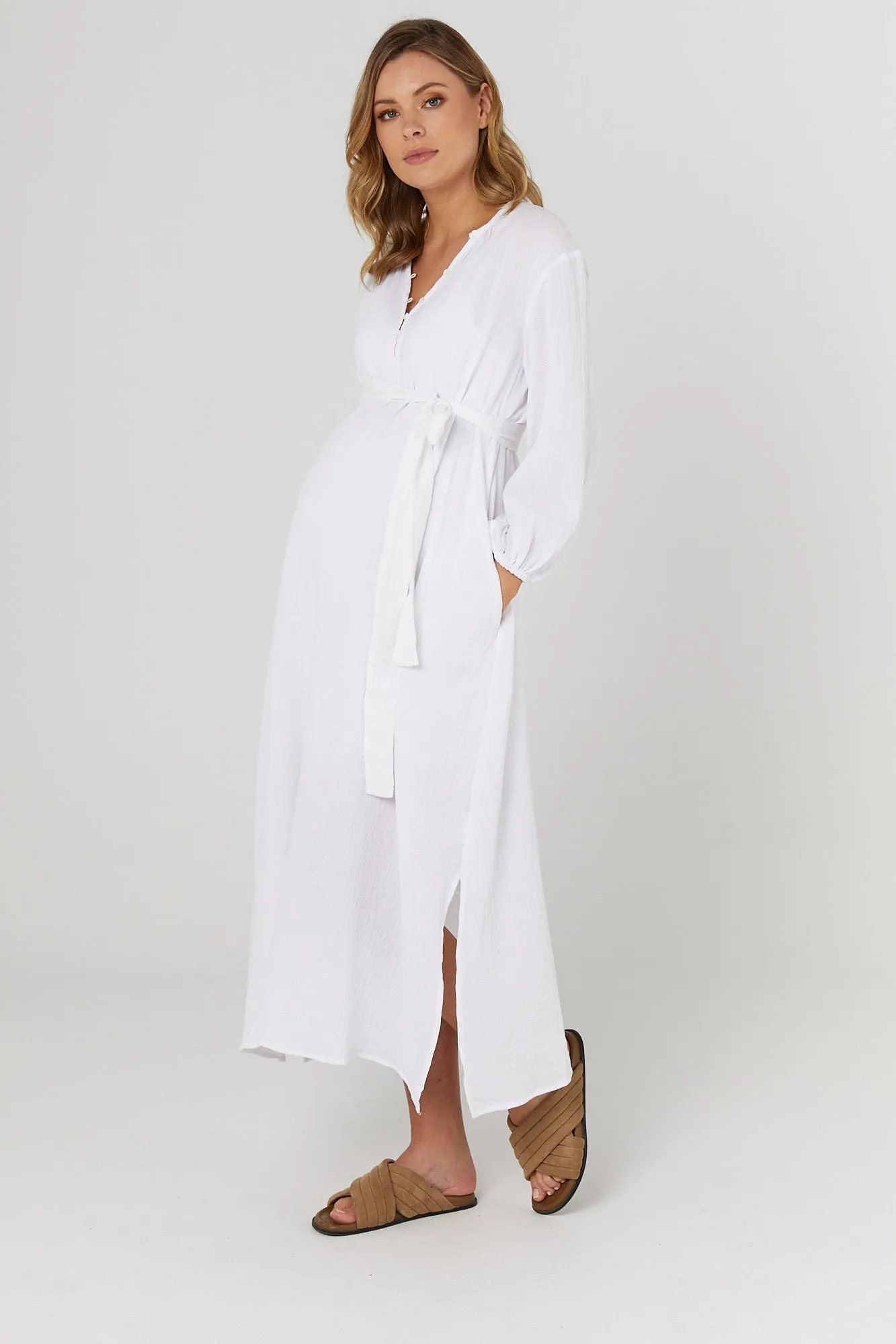 Mayfield Dress (White)