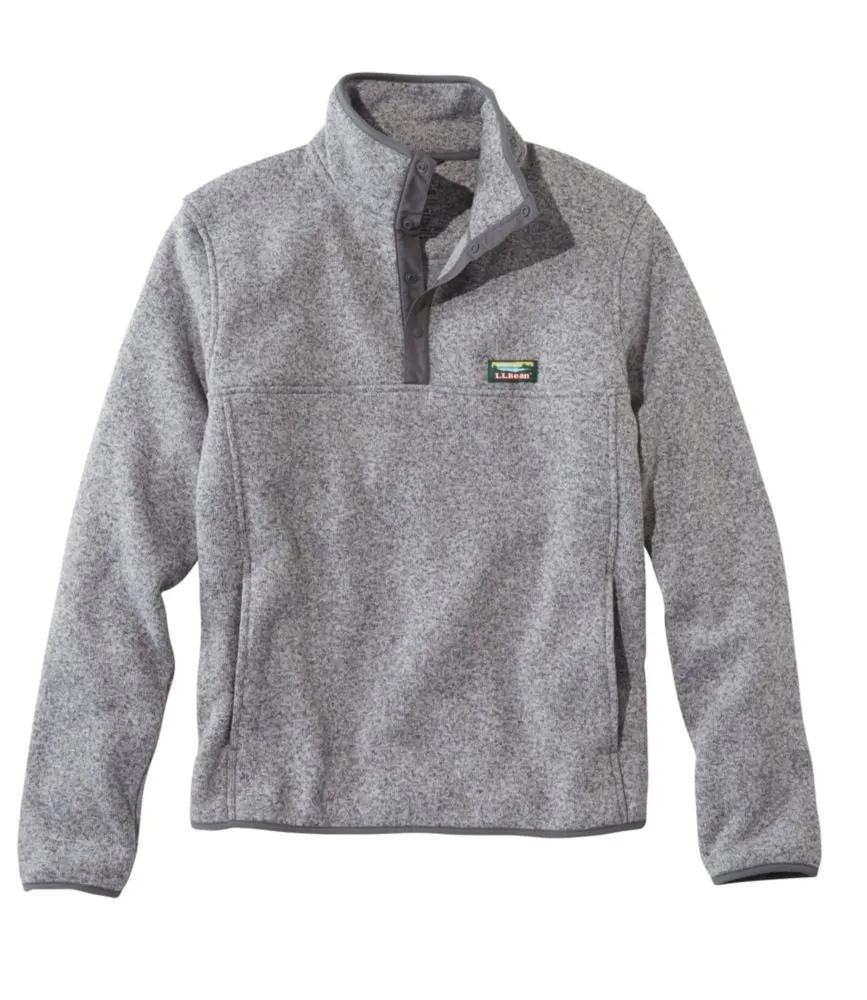 Men's Bean's Sweater Fleece Pullover