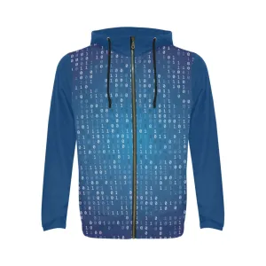 Men's Classic Zip Hoodie - E Blue