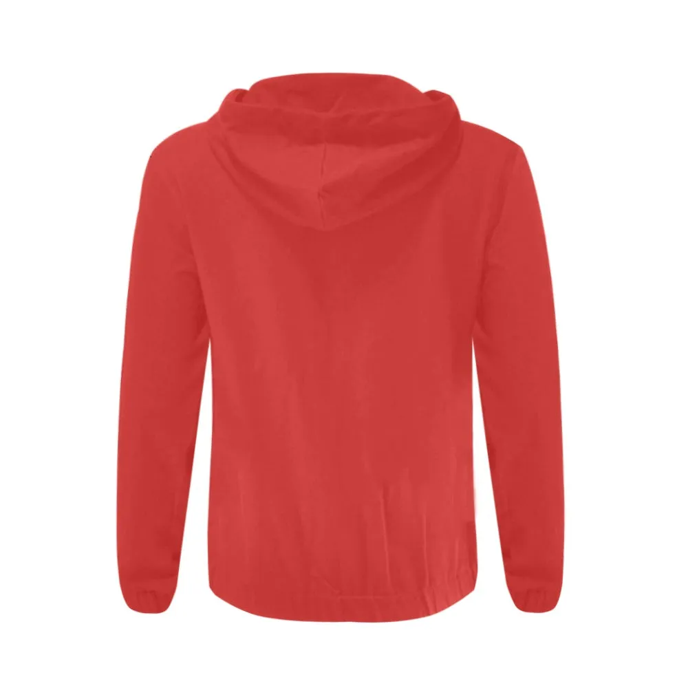 Men's Classic Zip Hoodie - Red