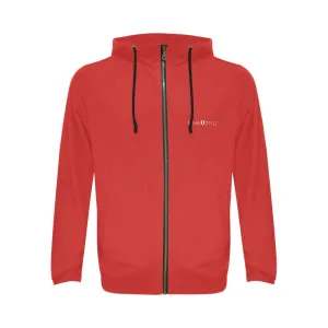 Men's Classic Zip Hoodie - Red