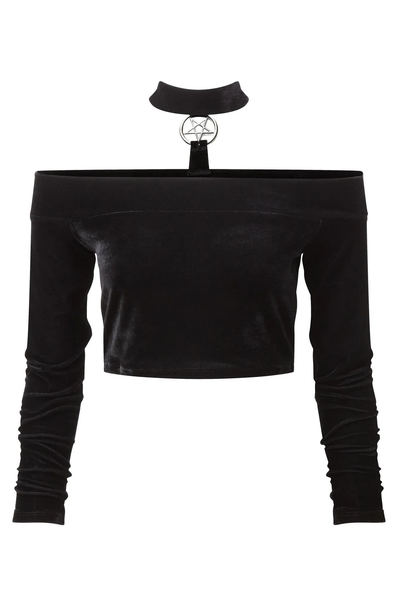 Mortuary Unholy Bardot Top [B]