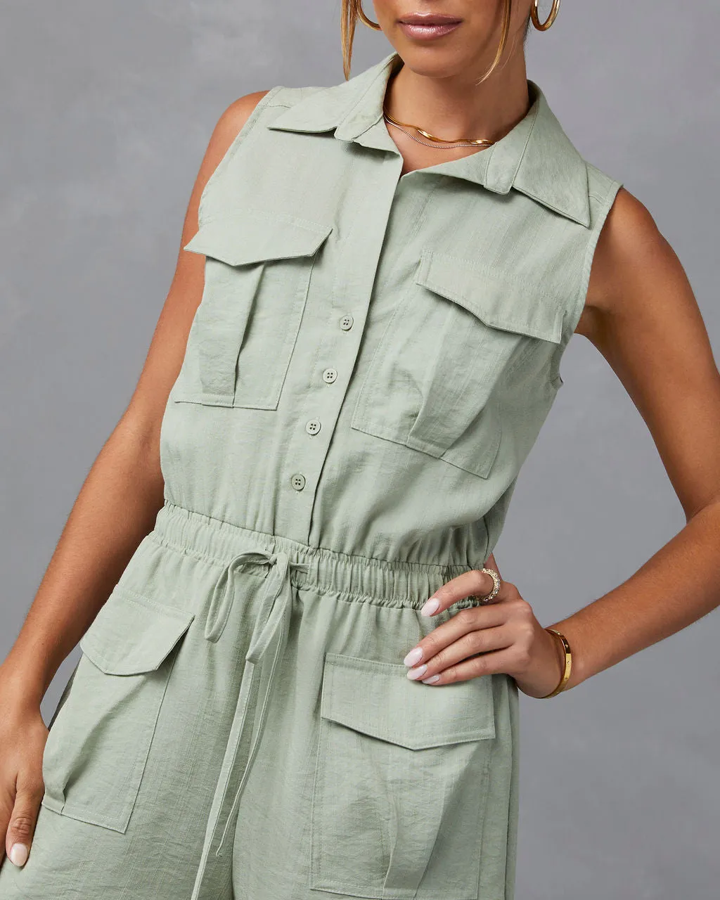 Naida Pocketed Romper