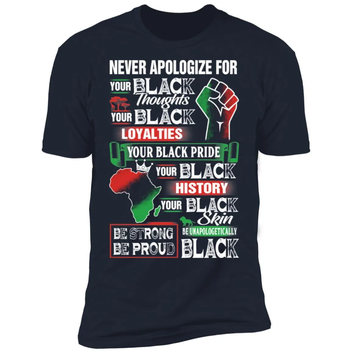 Never Apologize 2 T-shirt