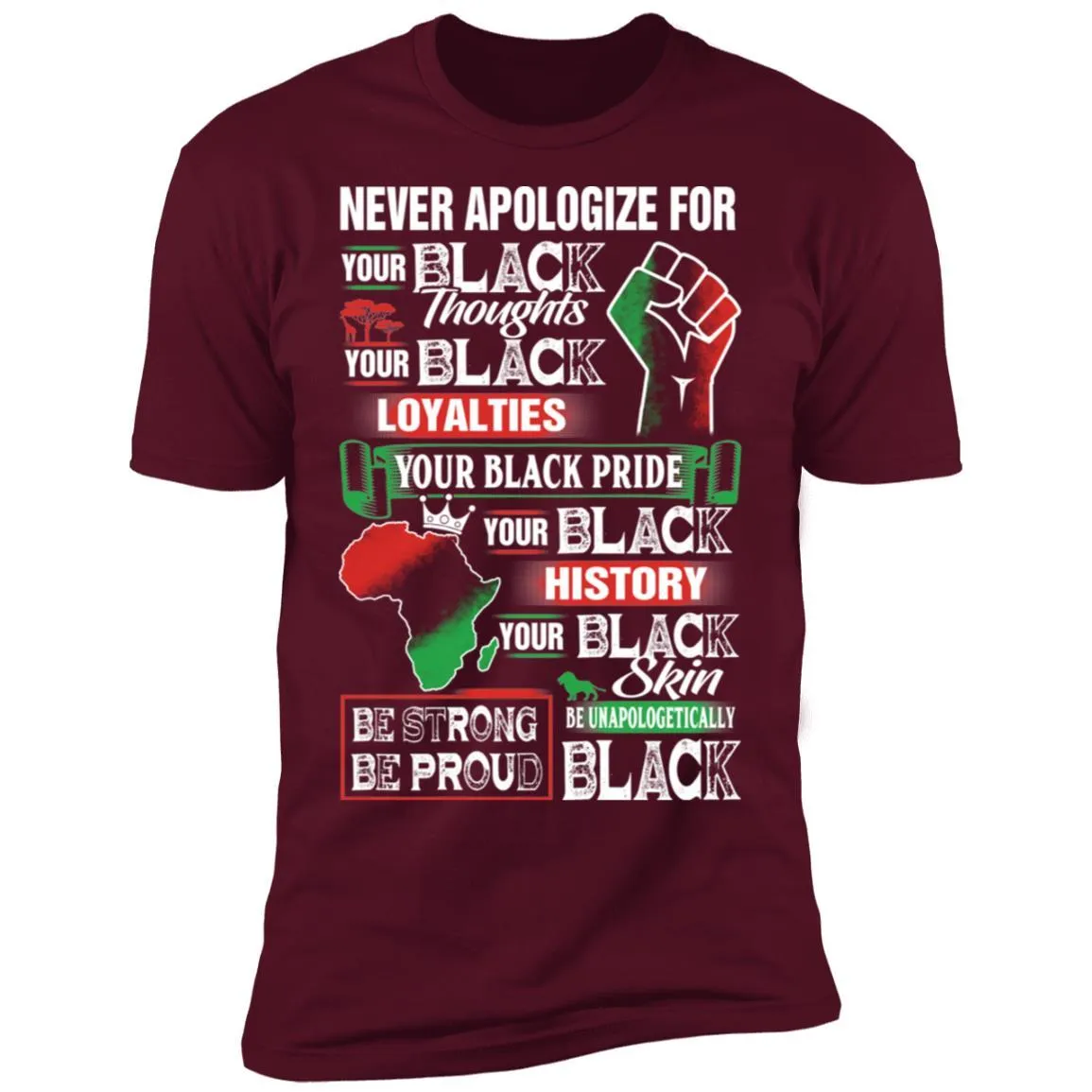 Never Apologize 2 T-shirt