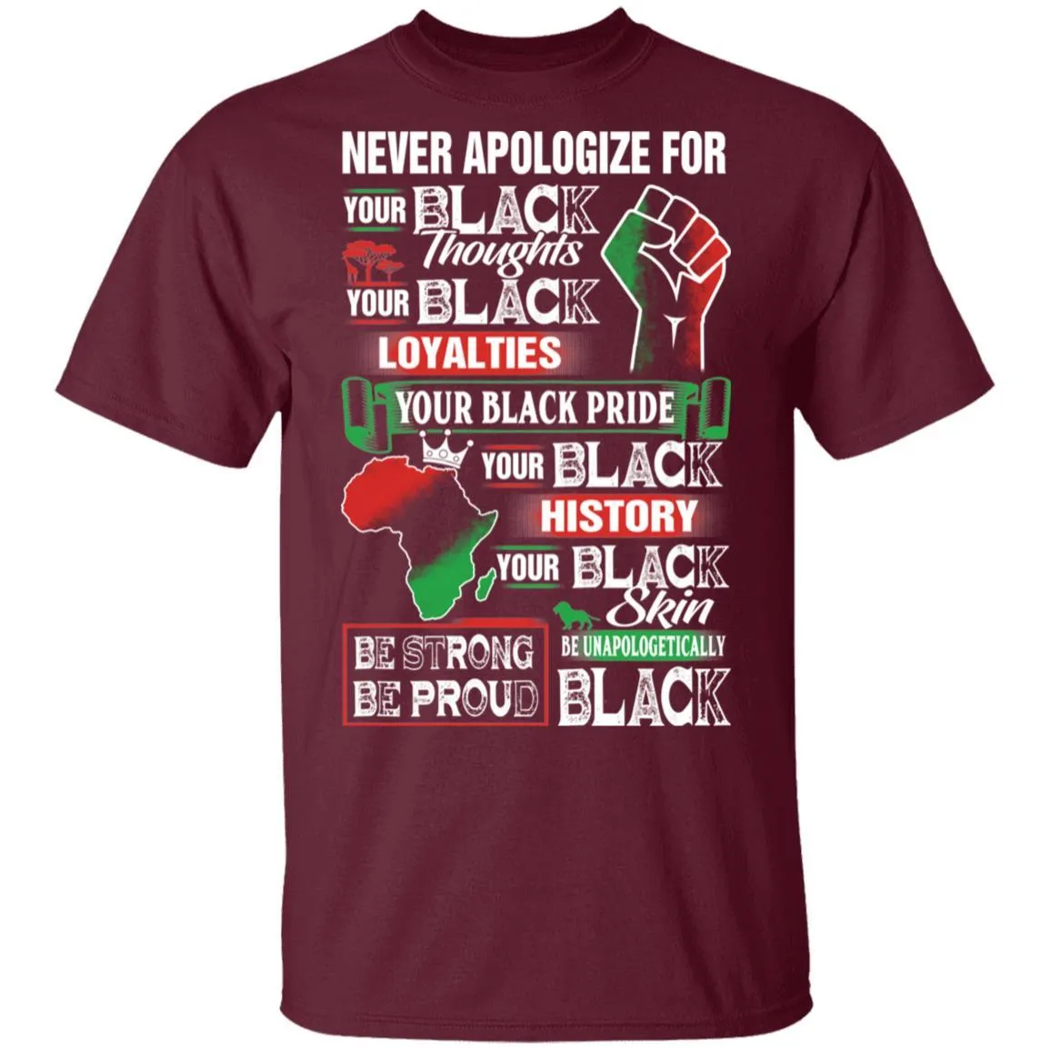 Never Apologize 2 T-shirt