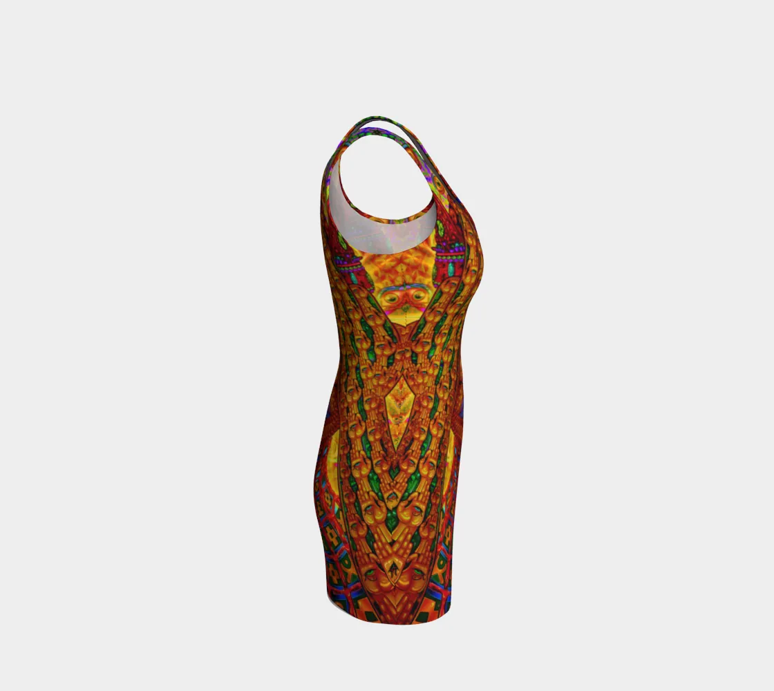 OVERCLOCKED CORTEX | BODYCON DRESS | SALVIADROID