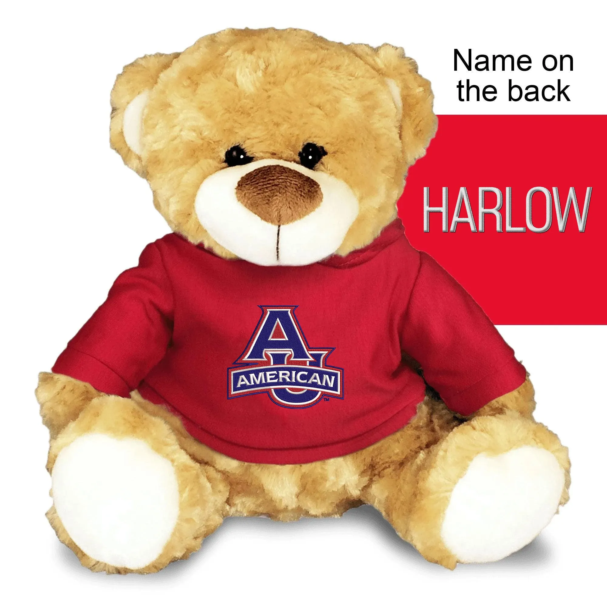 Personalized American University Eagles 10" Plush Bear