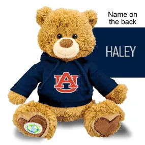 Personalized Auburn Tigers 10" Plush Bear 2