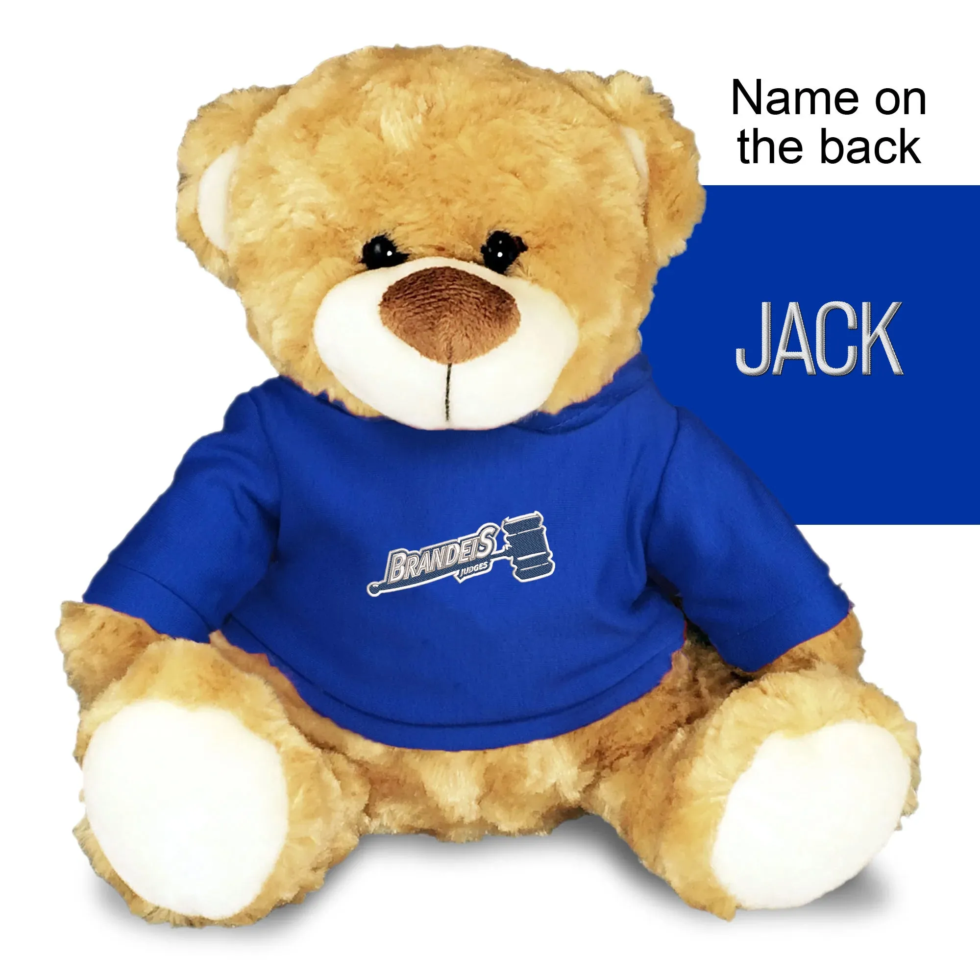 Personalized Brandeis Judges 10" Plush Bear