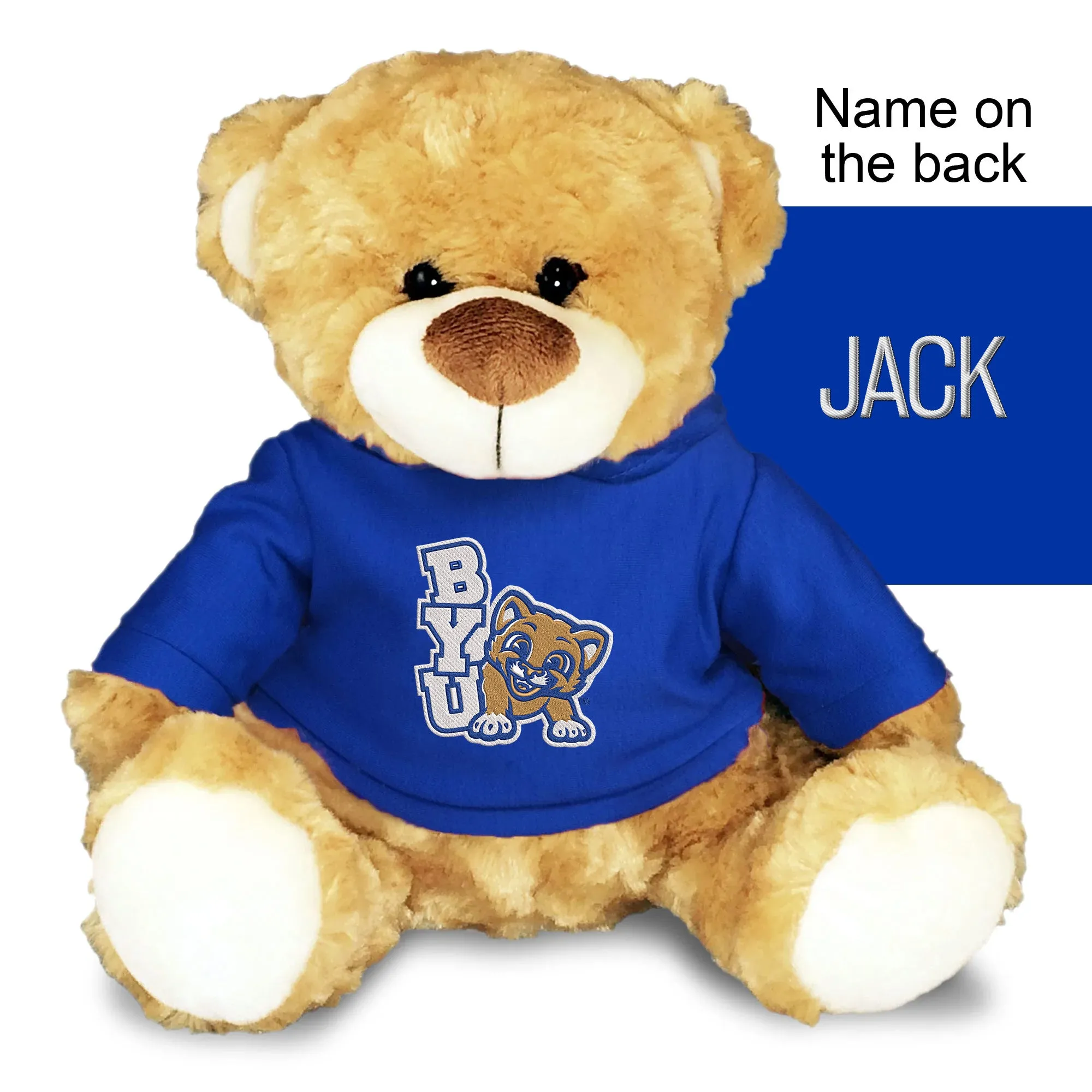 Personalized Brigham Young Cougars Youth 10" Plush Bear