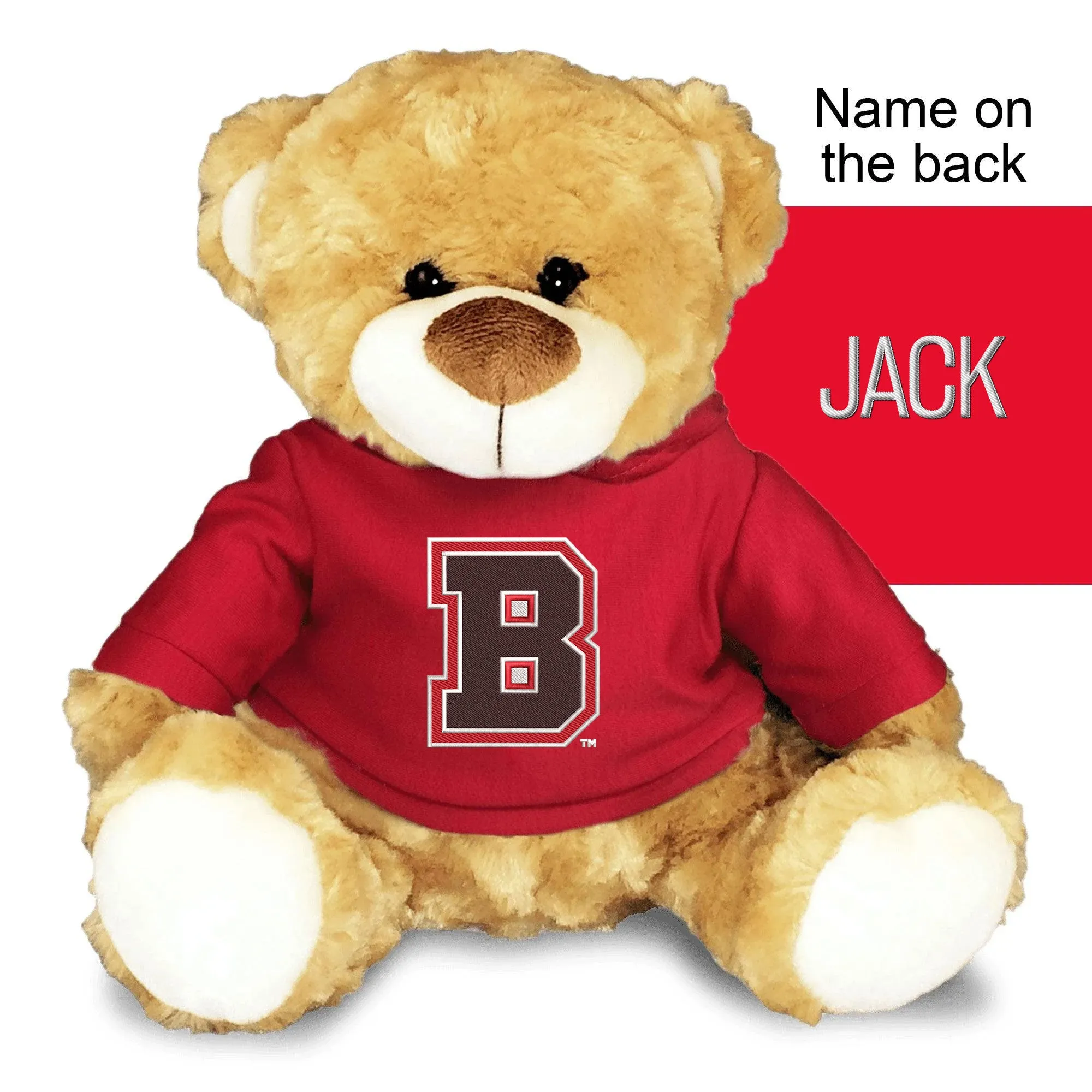 Personalized Brown Bears 10" Plush Bear