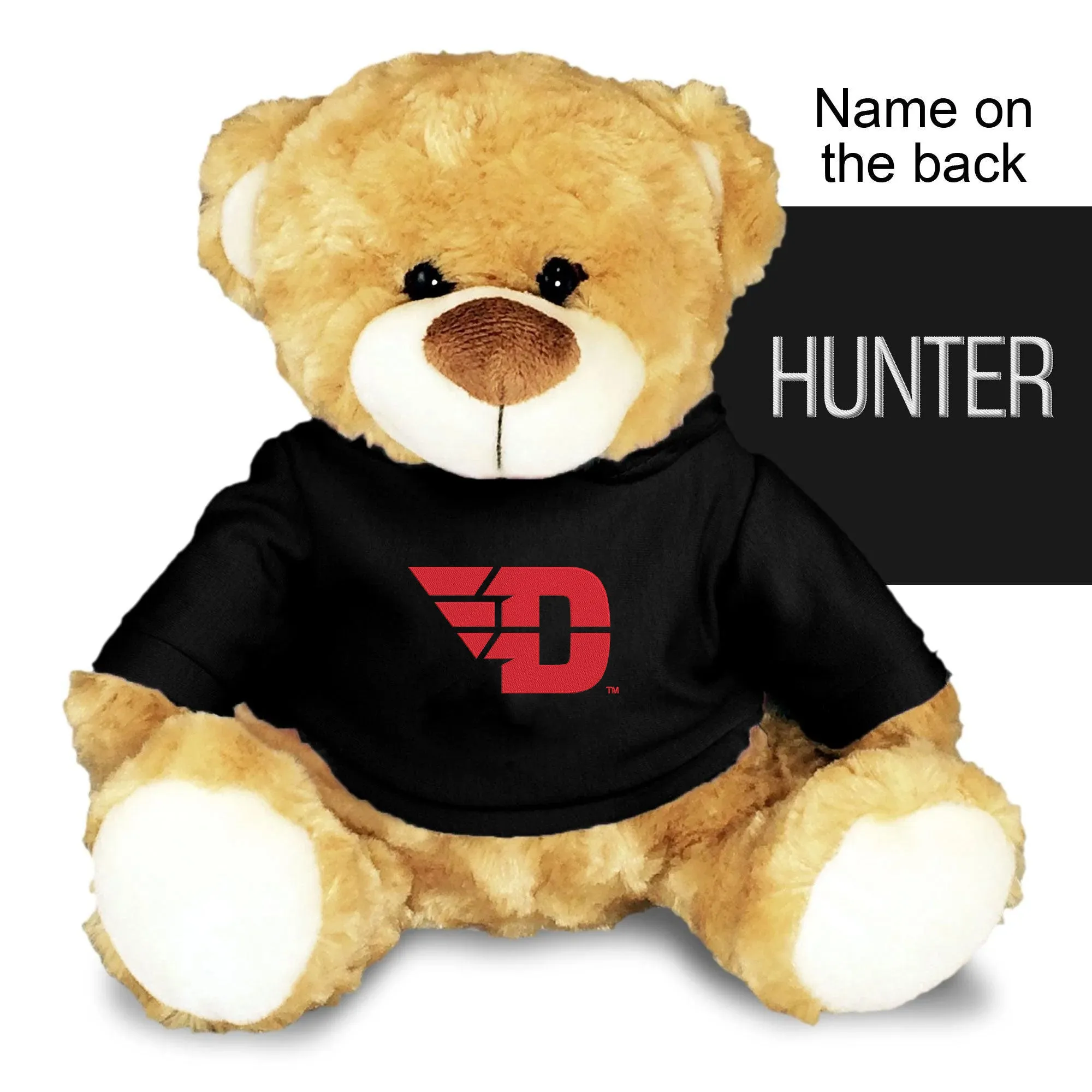 Personalized Dayton Flyers 10" Plush Bear