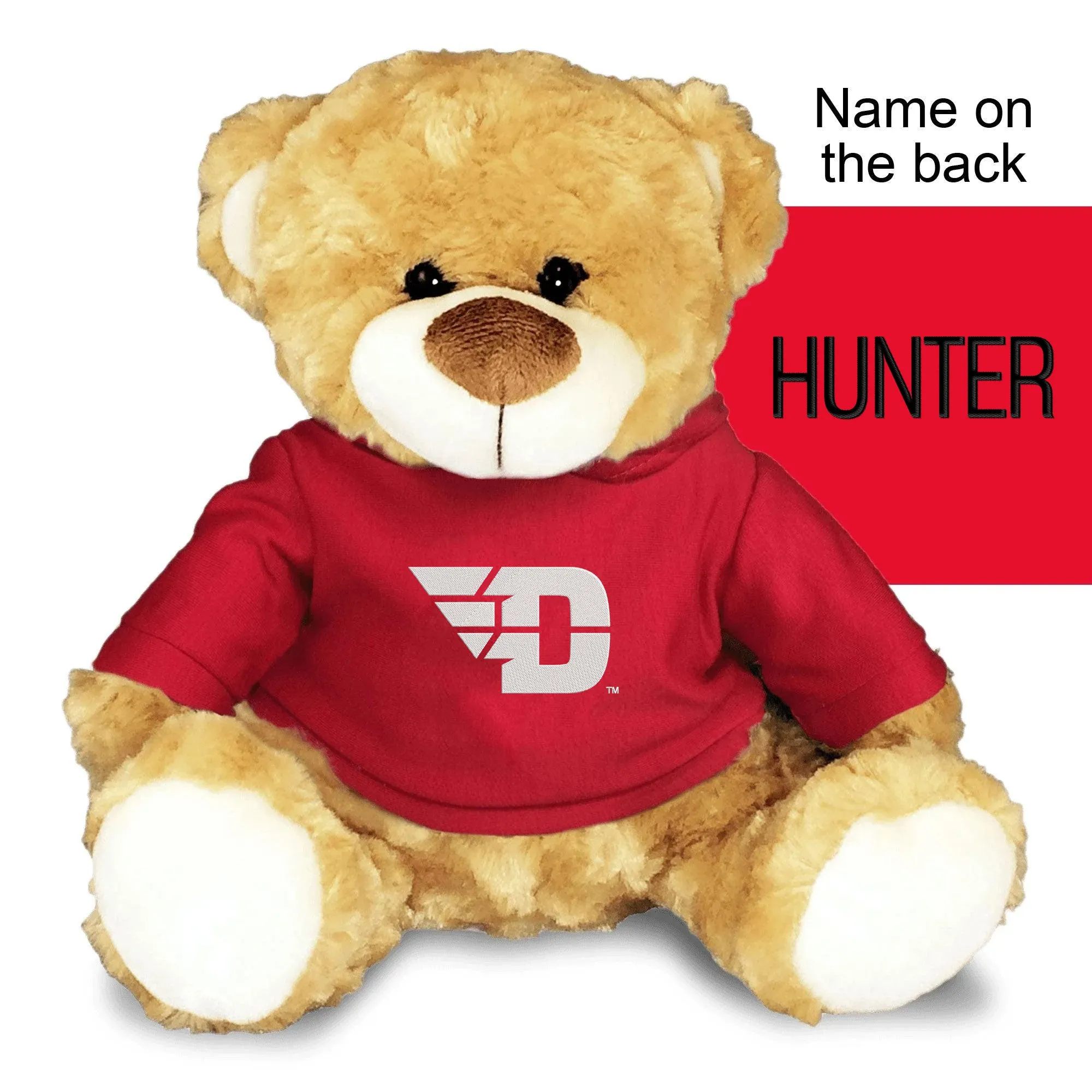 Personalized Dayton Flyers 10" Plush Bear