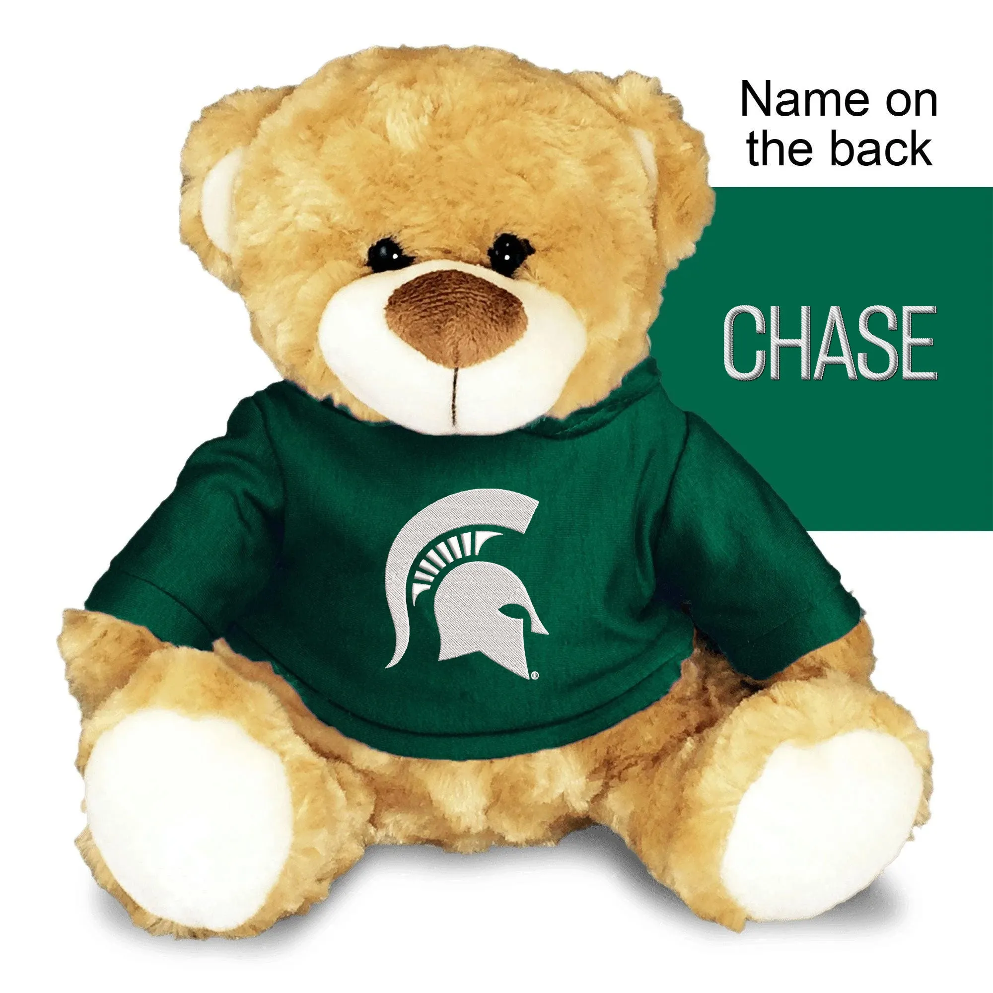 Personalized Michigan State Spartans 10" Plush Bear