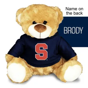 Personalized Syracuse Orange 10" Plush Bear