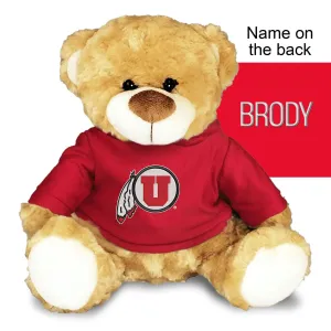 Personalized Utah Utes 10" Plush Bear