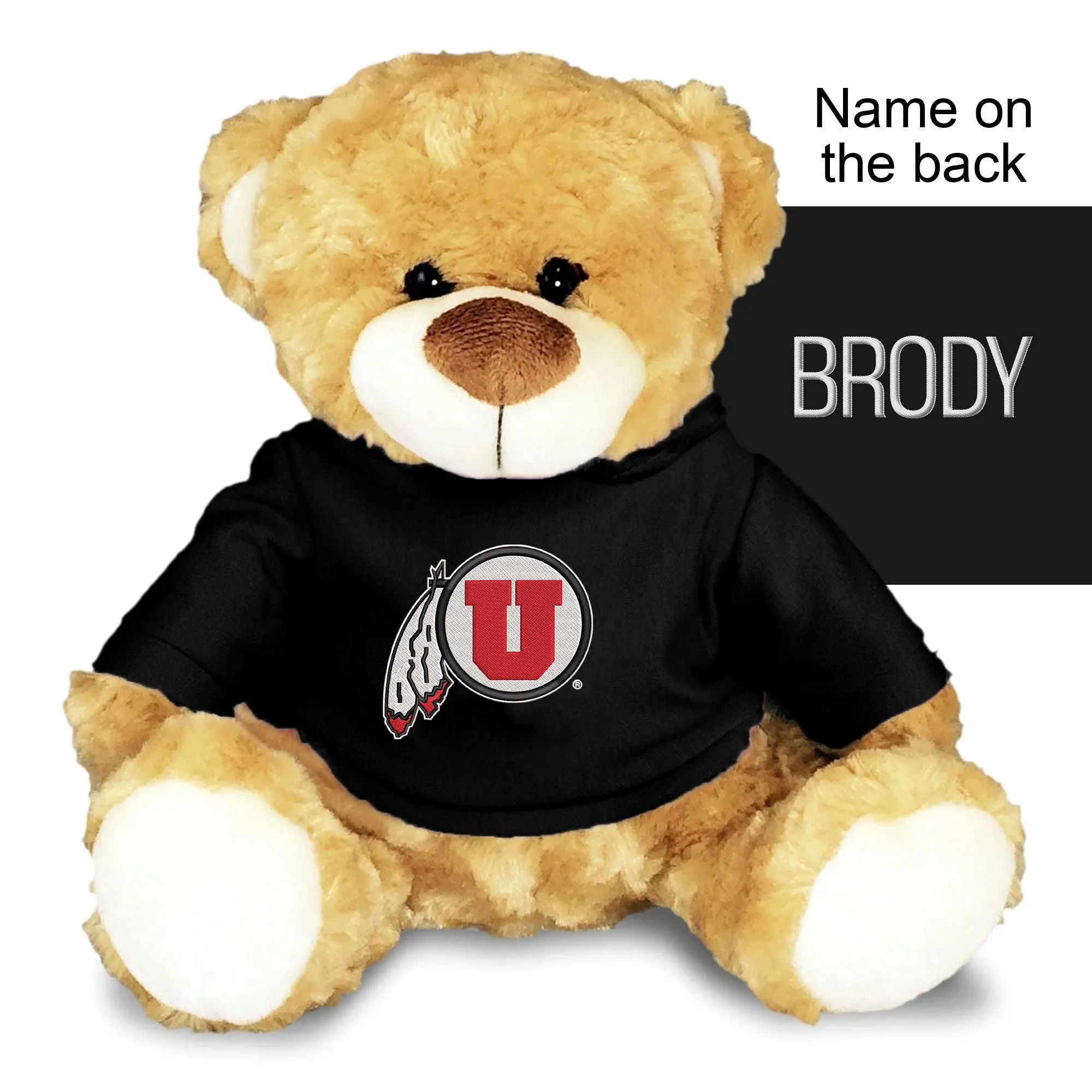 Personalized Utah Utes 10" Plush Bear