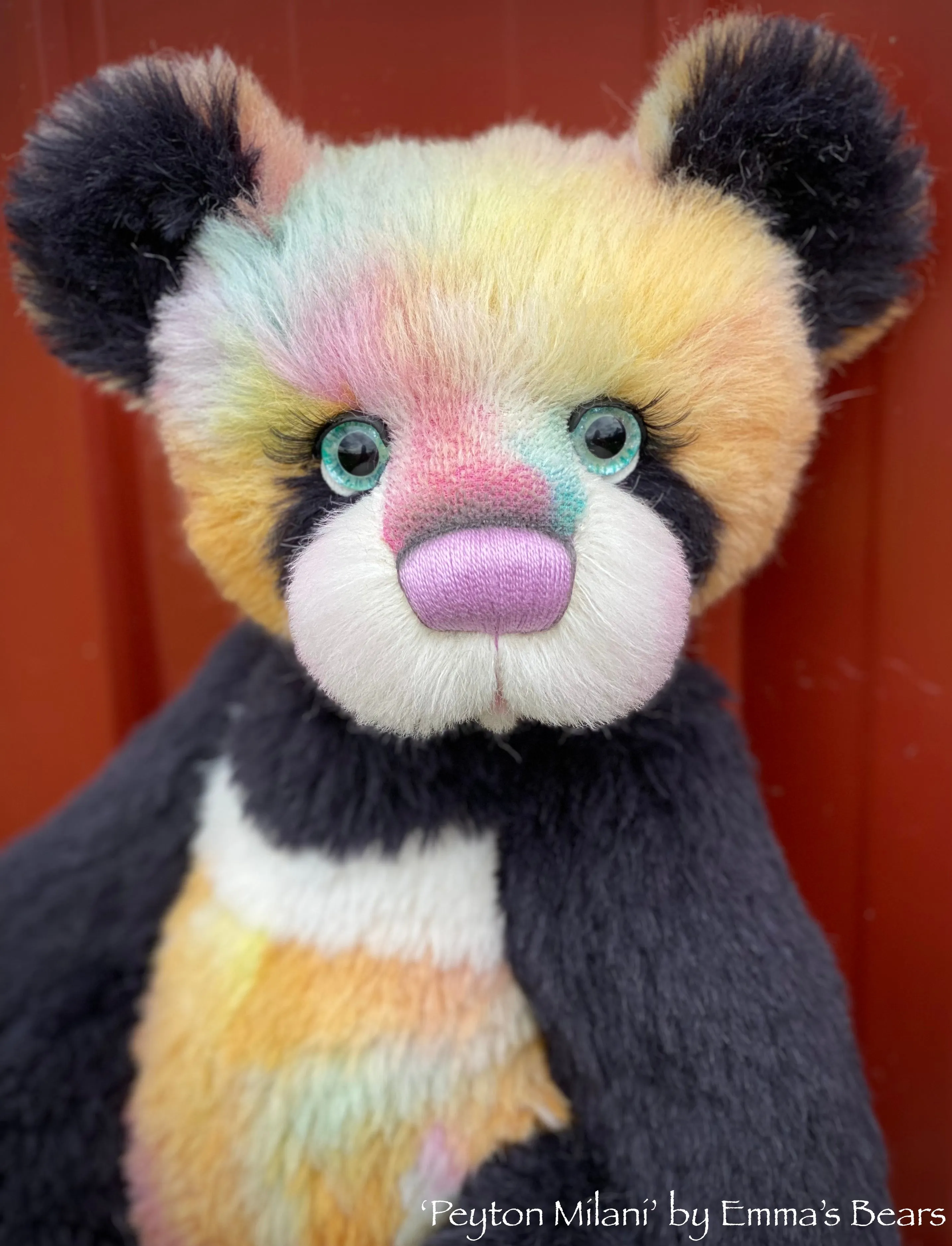 Peyton Milani - 21" Alpaca Toddler Artist Bear by Emma's Bears - OOAK