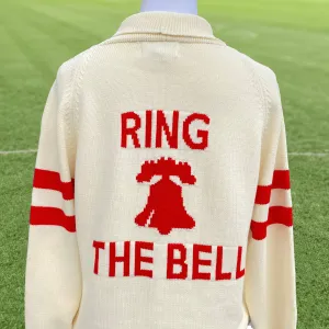 Philadelphia Ring the Bell Cardigan - Ivory