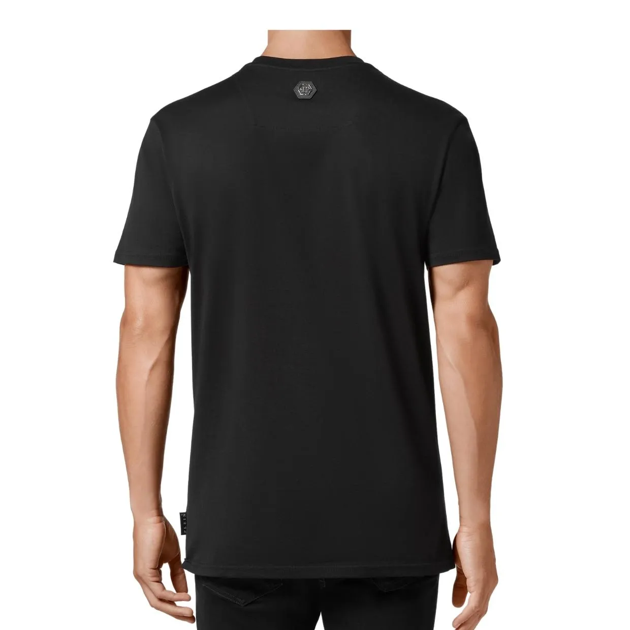 Philipp Plein Black SS Hexagon T-Shirt