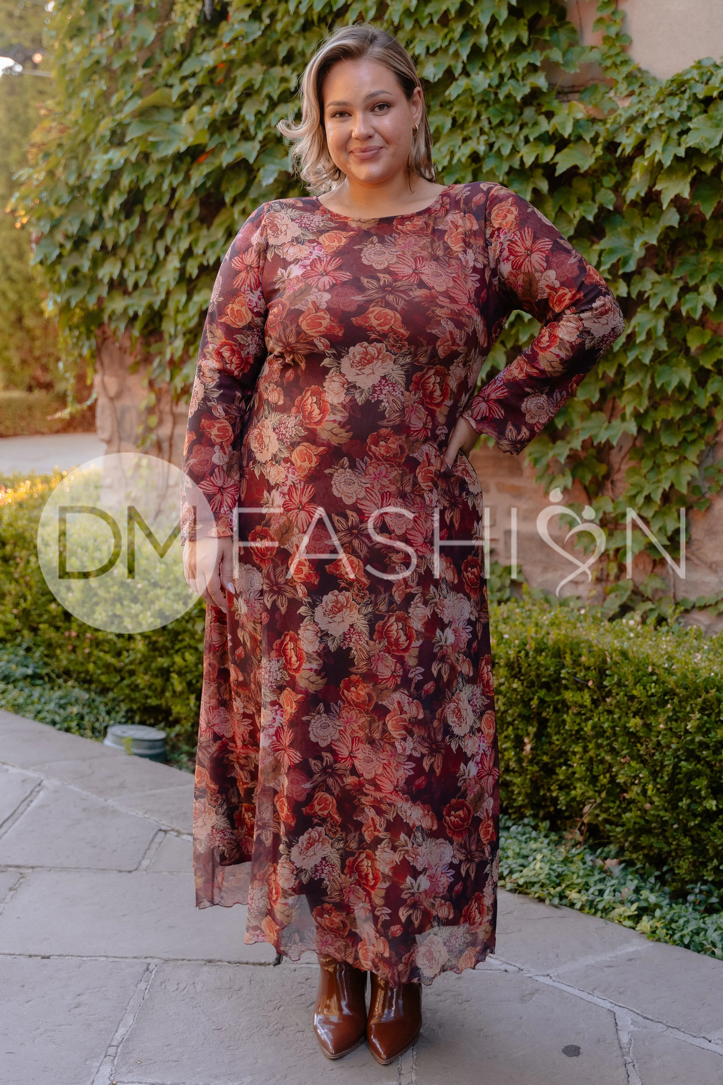 Phoebe Fall Floral - DM Exclusive - Maternity Friendly