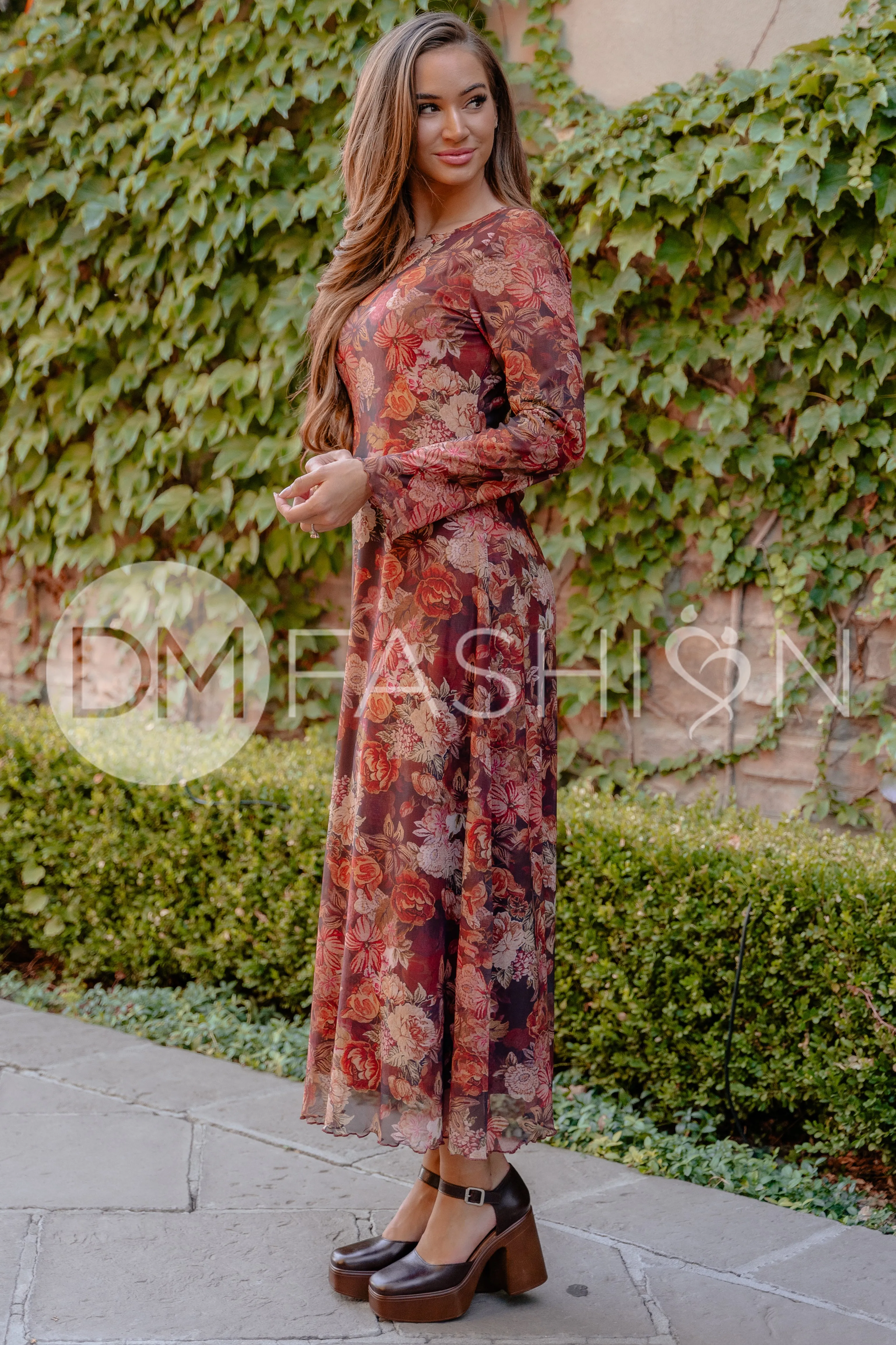 Phoebe Fall Floral - DM Exclusive - Maternity Friendly