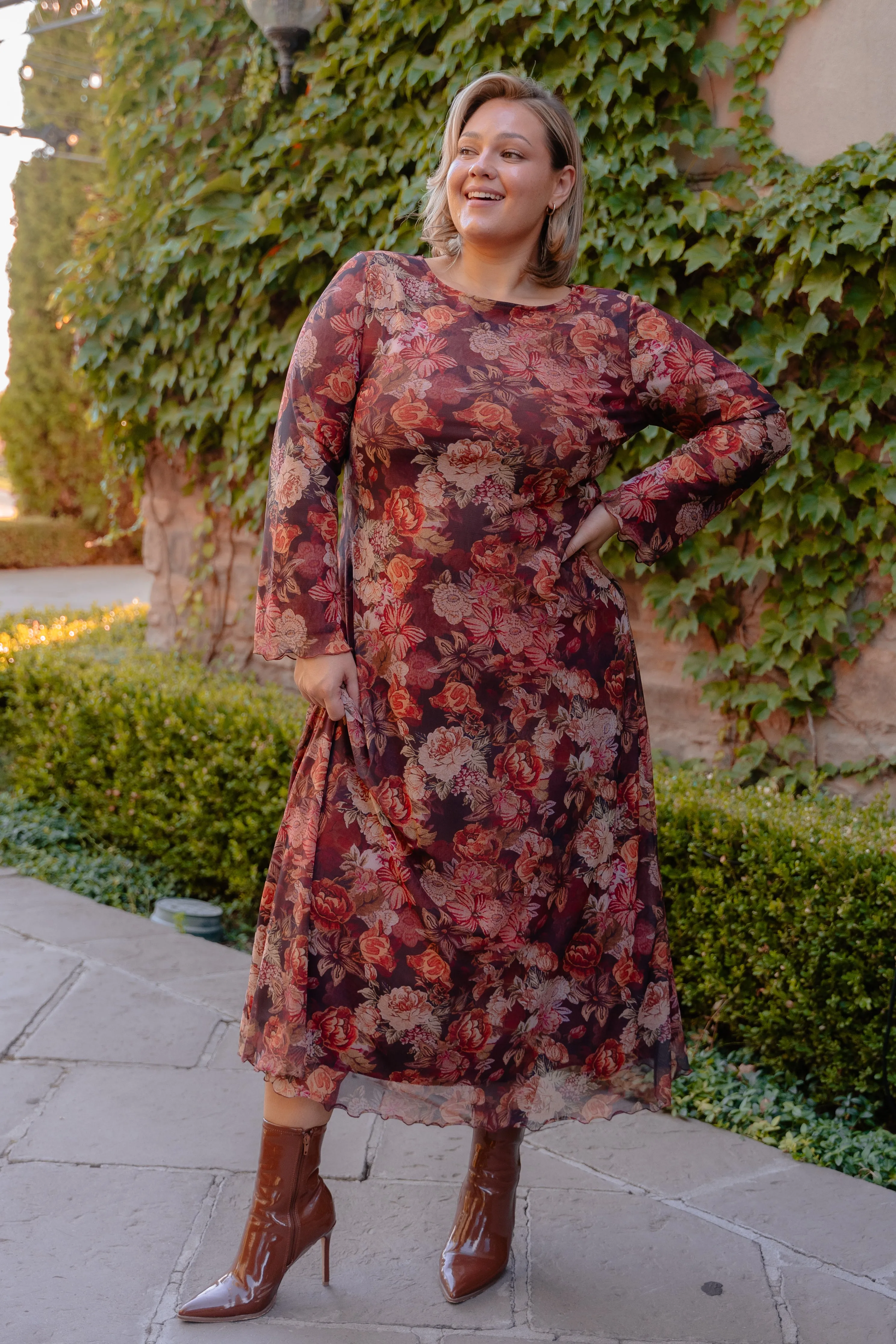 Phoebe Fall Floral - DM Exclusive - Maternity Friendly