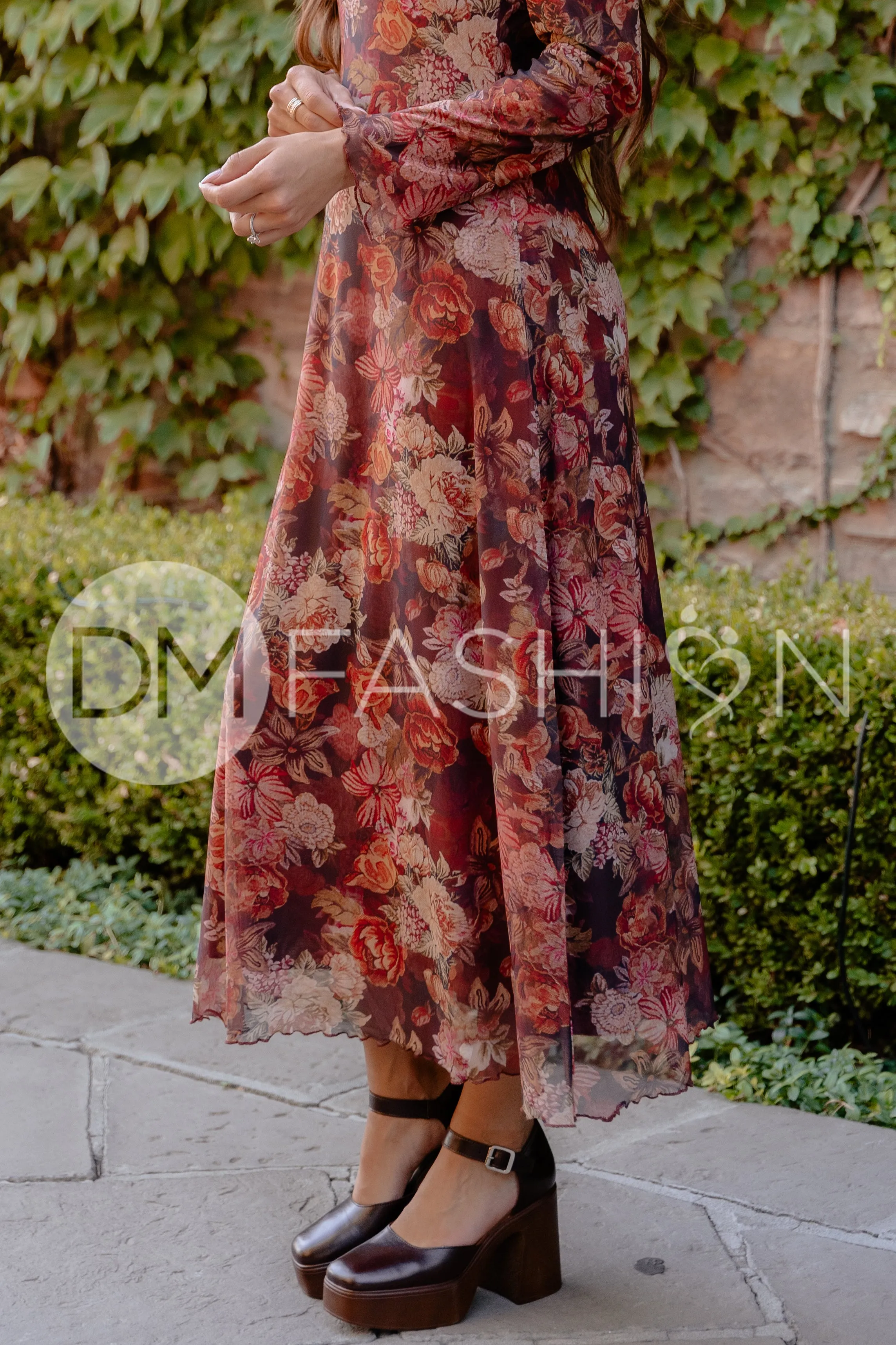 Phoebe Fall Floral - DM Exclusive - Maternity Friendly