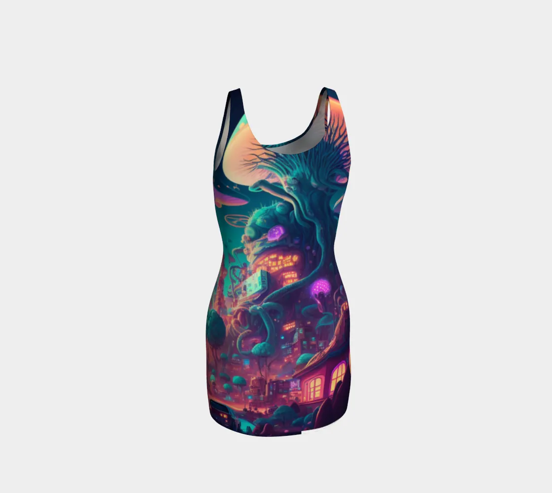 PLUSHY BODYCON DRESS | ACIDMATH GUY