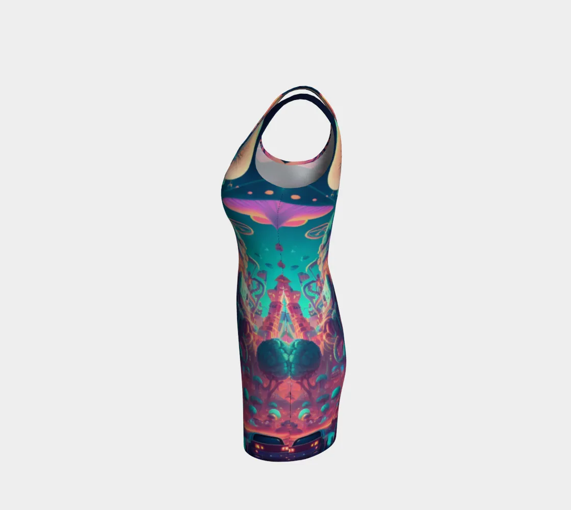 PLUSHY BODYCON DRESS | ACIDMATH GUY