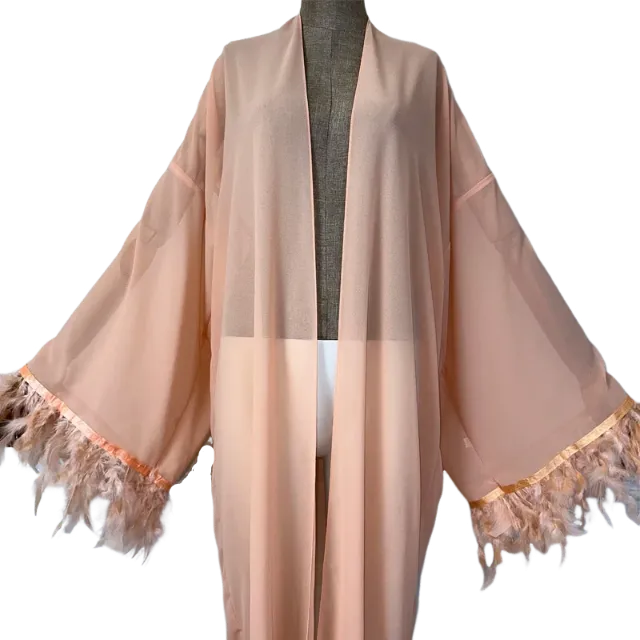 Pre Order: Chic Cover Up Kimono Cardigan - WINI