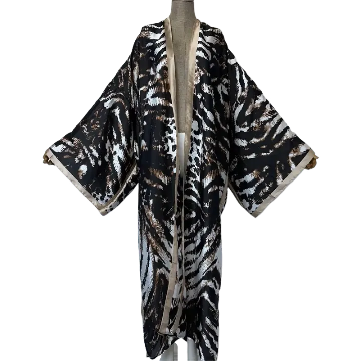 Pre Order:  Stylish Leopard Print Kimono Cardigan - WINI