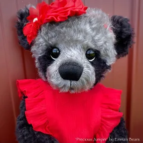 'Precious Juniper' - 21" Christmas 2021 Kid Mohair Artist Baby Bear by Emma's Bears - OOAK