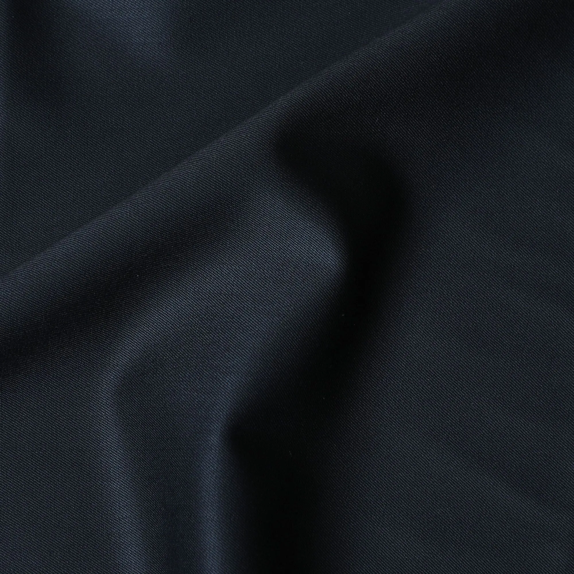 Premium British Wool Suiting Fabric - Navy Blue, Per Piece 3.5 Mtrs-D17744