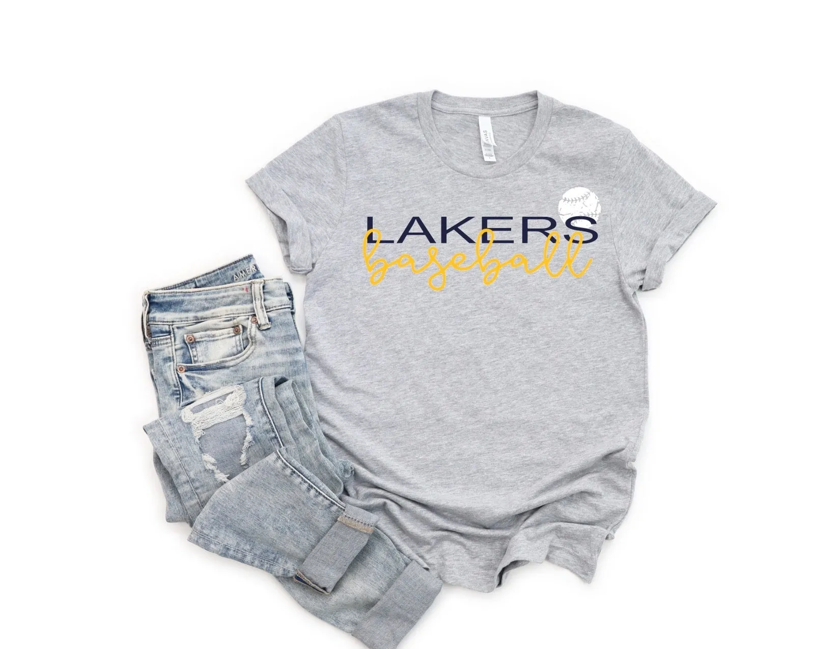 Prior Lake Lakers baseball GREY